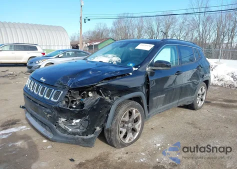 2020 Jeep Compass Limited Fwd z USA, uszkodzony, nr VIN 3C4NJCCB0LT218576